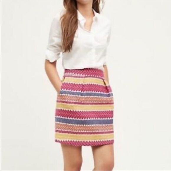 Nomad Dresses & Skirts - Anthropologie | Nomad Morgan Carper Jacquard Skirt